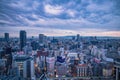 Skyscape from Hep Five, Hankyu, Osaka Prefecture, Japan