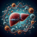 Hepatitis B virus A double stranded DNA virus that can cause li