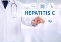 HEPATITIS C Royalty Free Stock Photo