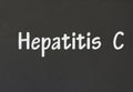 Hepatitis C Royalty Free Stock Photo