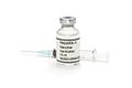 Hepatitis Vaccine Vial Royalty Free Stock Photo