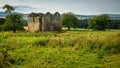 Hepburn Bastle on western slope of Hepburn Moor