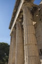 Hephaestus Temple in Agora of Athens Royalty Free Stock Photo