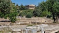 hephaestus temple in athens ancient agora greece