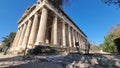 hephaestus temple in athens ancient agora greece