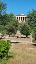 hephaestus temple in athens ancient agora greece