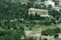 Hephaisteion temple in Athens Royalty Free Stock Photo