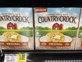 KJs IGA retail grocery store butter prices Country Crock 8 pack Royalty Free Stock Photo