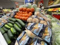 KJs IGA retail grocery store prices produce cucumbers tomato potato