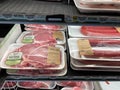 KJs retail grocery retail store interior pork chop small packs