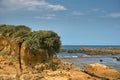 Heping Island Park, a park with forming rocks with special shapes from strong wind erode the coastal area over the years