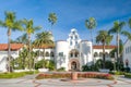 Hepner Hall on the Campus of San Diego State University Royalty Free Stock Photo