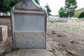 Her Ligt, old tombstone from 1887