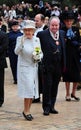 Her Majesty Queen Elizabeth II at Bromley Royalty Free Stock Photo