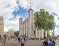 Her Majesty's Royal Palace and Fortress of the Tower of London Royalty Free Stock Photo