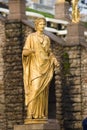 Hera (Juno) in Peterhof Royalty Free Stock Photo