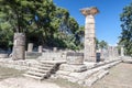 Hera Temple Olympia Greece Royalty Free Stock Photo