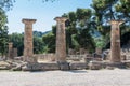 Hera Temple Olympia Greece Royalty Free Stock Photo