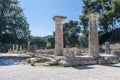Hera Temple Olympia Greece Royalty Free Stock Photo