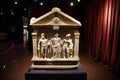 Heracles Sarcophagus in Antalya Archeological Museum, Antalya, Turkiye Royalty Free Stock Photo