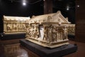 Heracles Sarcophagus in Antalya Archeological Museum, Antalya, Turkiye Royalty Free Stock Photo