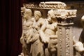 Heracles Sarcophagus in Antalya Archeological Museum, Antalya, Turkiye Royalty Free Stock Photo