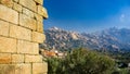 Herakleia Ancient City established on the skirt of the Besparmak Latmos Mountains by Bafa Lake is located nearby Kapikiri Royalty Free Stock Photo