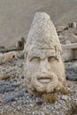 Mount Nemrut, Herakles statue, Adiyaman province, Turkey Royalty Free Stock Photo