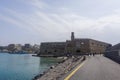 Heraklion, Crete, Greece: Tourists explore the Castello a Mare KoÃÂ¹les Fortress