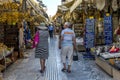 Heraklion, Crete / Greece. The traditional central market in Heraklion