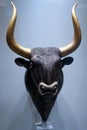 Bull sculpture Royalty Free Stock Photo