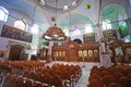 Heraklion, Greece, 25 September 2018, Interior view of the Church of Agios Titos which is a beautiful Orthodox church