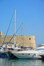 Heraklion harbour and castle, Crete.