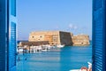 Heraklion harbour, Crete, Greece