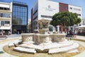 Heraklion, Lion Fountain or also Morozini Fountain in the square Lions. Crete