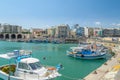 Heraklion port, Crete island Royalty Free Stock Photo