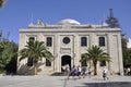 Heraklion, september 5th: Church of Saint Titus building from Heraklion in Crete island of Greece