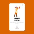 herald royal vector