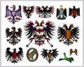 Heraldic eagles