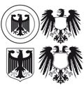 Heraldic eagles