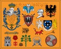 Heraldic elements set 1