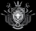 Lion Flag Crest