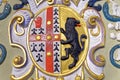 Heraldic sign in Castle of St Michael Mount - Cornwall, England