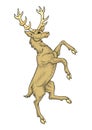 Heraldic Stag