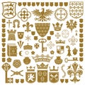 HERALDIC Symbols and decorations