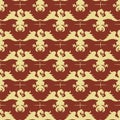 Heraldic vector background seamless