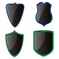 Heraldry shields Royalty Free Stock Photo