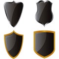 Heraldry shields Royalty Free Stock Photo