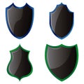 Heraldry shields Royalty Free Stock Photo