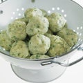 Herb dumplings Royalty Free Stock Photo